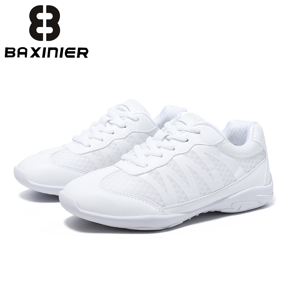 Badminton Youth - BAXINIER Kızlar Beyaz Tezahürat Spor Ayakkabıları