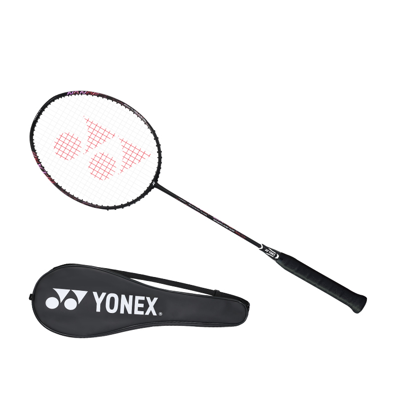 Yonex Racket Carbon - YONEX NF002CR Önceden Telleri Takılmış Bitmiş