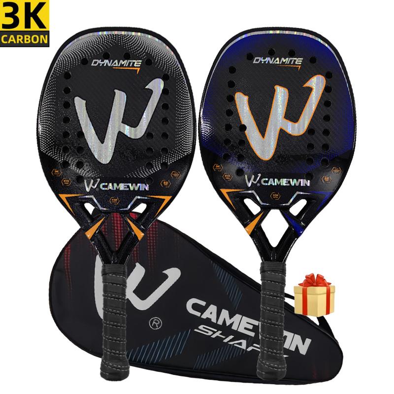 Li Ning Racket - Yeni 3k karbon plaj tenisi raketi