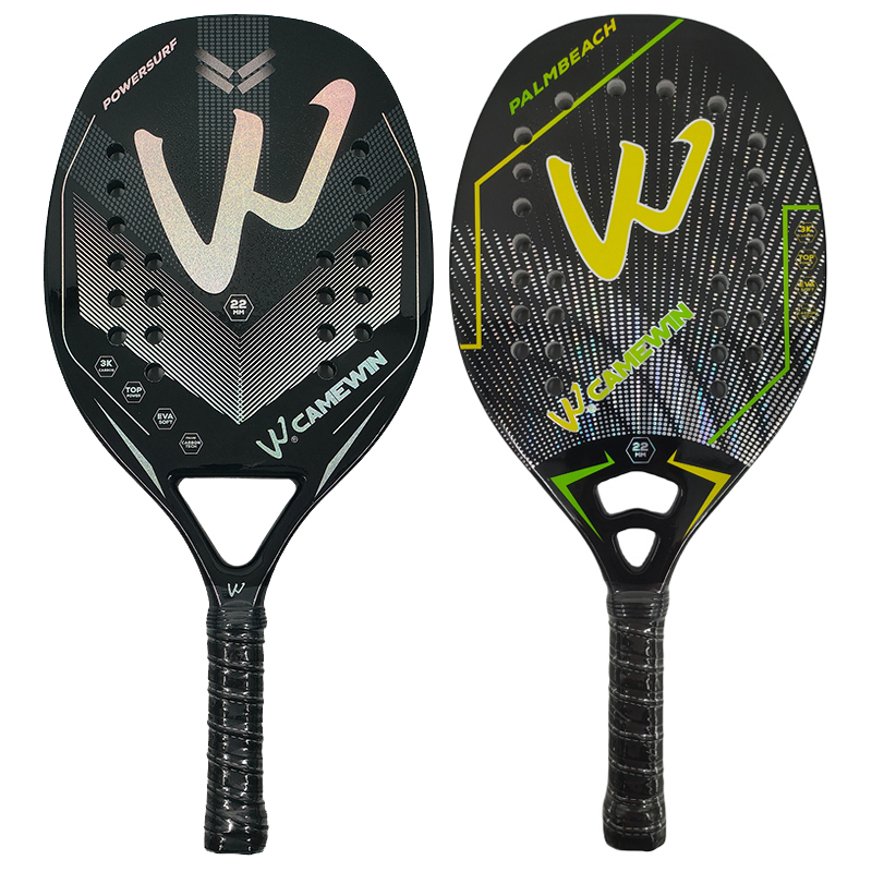 Li Ning Racket - Camewin 3K Plaj Tenis Raketi Tam
