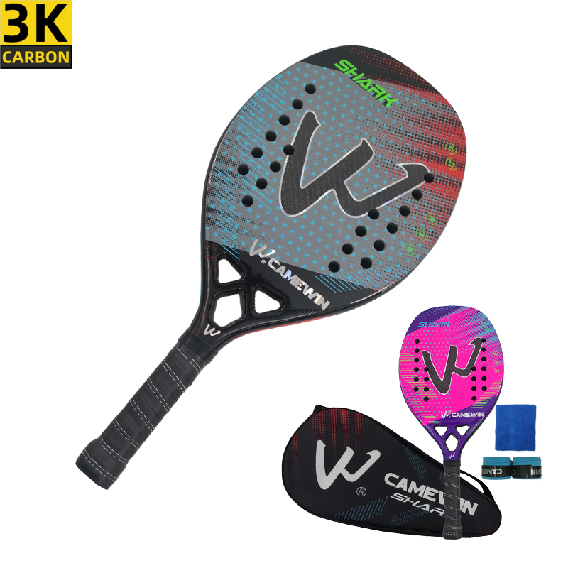 Li Ning Racket - Camewin 3 k Plaj Tenis Raketi
