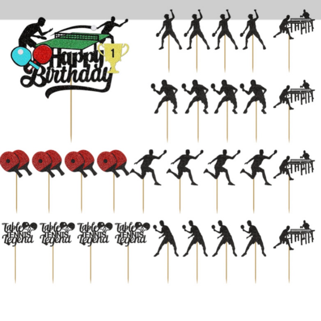 Ping Pong Kek Topper Mutlu Doğ - Badminton Quotes incelemesi ve fiyatı